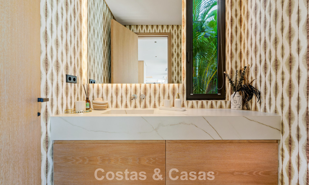 Villa de luxe contemporaine, prête à emménager, à vendre à quelques pas de la plage et du centre-ville de San Pedro - Marbella 788845