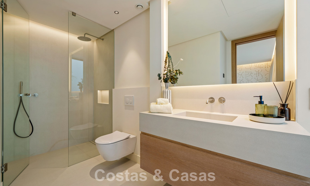 Villa de luxe contemporaine, prête à emménager, à vendre à quelques pas de la plage et du centre-ville de San Pedro - Marbella 788857