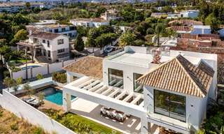 Villa de luxe contemporaine, prête à emménager, à vendre à quelques pas de la plage et du centre-ville de San Pedro - Marbella 788871 