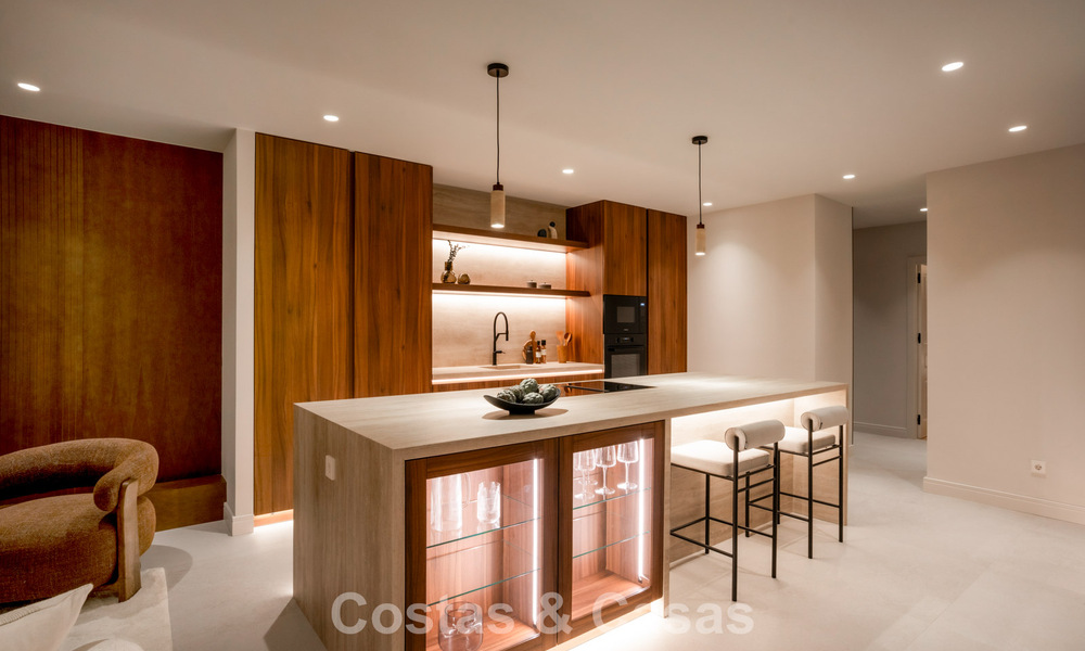 Penthouse duplex de style andalou avec intérieur contemporain à vendre à Nueva Andalucia, Marbella 789802