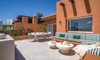 Penthouse duplex de style andalou avec intérieur contemporain à vendre à Nueva Andalucia, Marbella 789826 