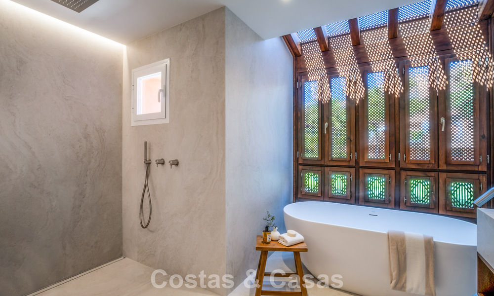 Penthouse duplex de style andalou avec intérieur contemporain à vendre à Nueva Andalucia, Marbella 789829