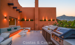 Penthouse duplex de style andalou avec intérieur contemporain à vendre à Nueva Andalucia, Marbella 789840 