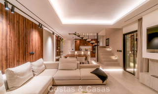 Penthouse duplex moderne et rénové avec vue sur la mer à vendre à proximité de Puerto Banús, Marbella 789131 