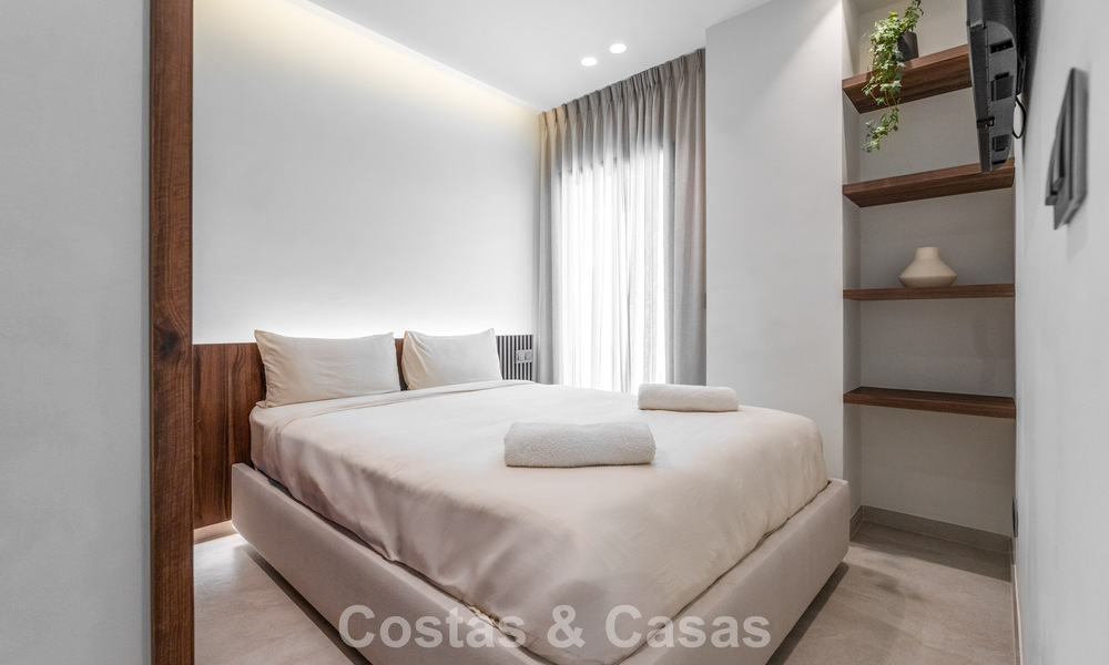 Penthouse duplex moderne et rénové avec vue sur la mer à vendre à proximité de Puerto Banús, Marbella 789144