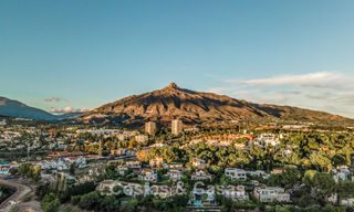 Penthouse duplex moderne et rénové avec vue sur la mer à vendre à proximité de Puerto Banús, Marbella 789157 