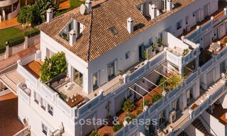 Penthouse duplex moderne et rénové avec vue sur la mer à vendre à proximité de Puerto Banús, Marbella 789169 