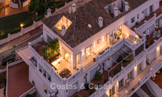 Penthouse duplex moderne et rénové avec vue sur la mer à vendre à proximité de Puerto Banús, Marbella 789176 