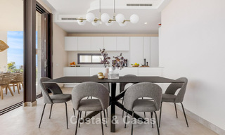 Villa de luxe prêt à emménager, architecture moderne et vue panoramique sur la mer, à vendre à Marbella - Benahavis 788936 