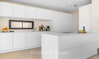 Villa de luxe prêt à emménager, architecture moderne et vue panoramique sur la mer, à vendre à Marbella - Benahavis 788945 