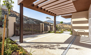 Villa de luxe prêt à emménager, architecture moderne et vue panoramique sur la mer, à vendre à Marbella - Benahavis 788962 