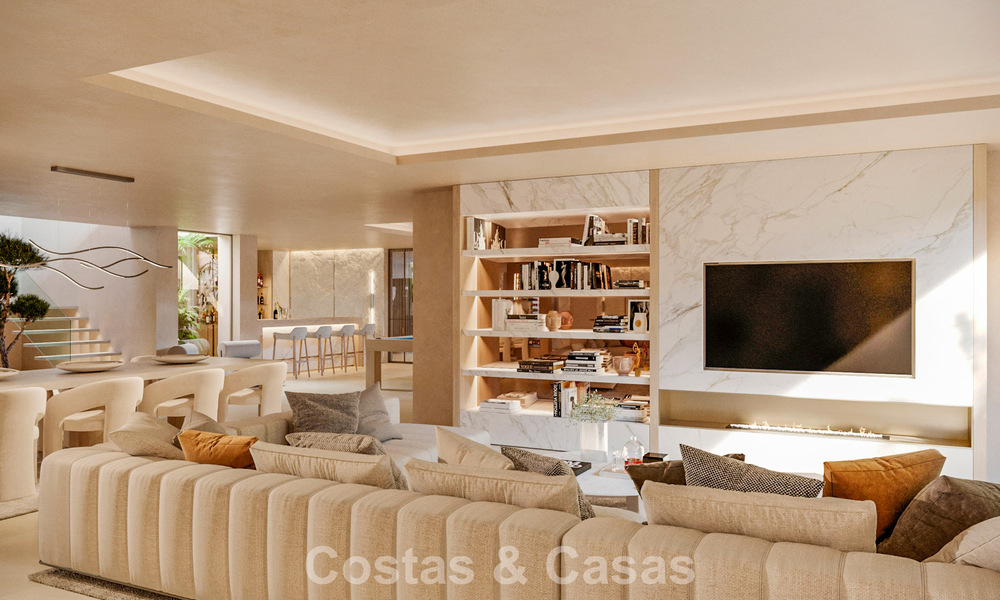 Élégante villa de plain-pied neuve à vendre dans un quartier golfique de premier choix à Nueva Andalucia, Marbella 789178