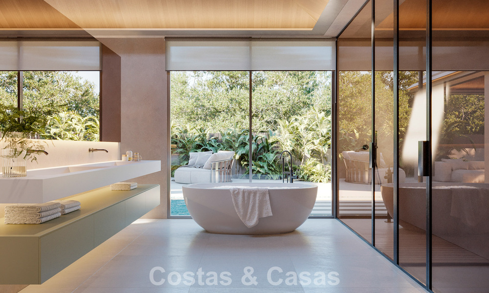 Élégante villa de plain-pied neuve à vendre dans un quartier golfique de premier choix à Nueva Andalucia, Marbella 789190