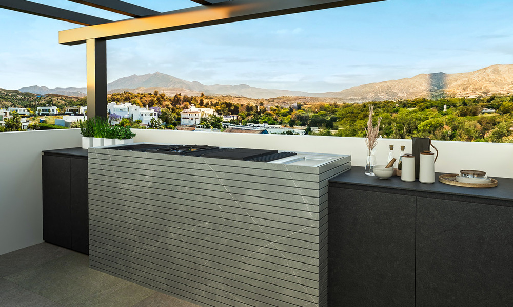 Luxueuse villa méditerranéenne moderne, entièrement rénovée, à vendre au cœur de Nueva Andalucia, Marbella 789045