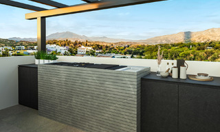 Luxueuse villa méditerranéenne moderne, entièrement rénovée, à vendre au cœur de Nueva Andalucia, Marbella 789045 