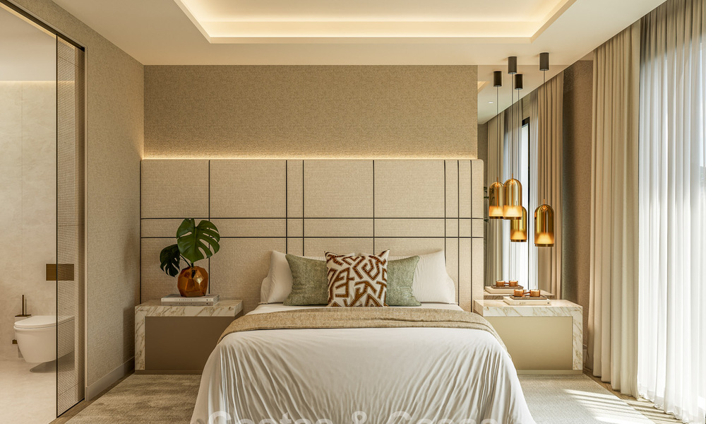 Luxueuse villa méditerranéenne moderne, entièrement rénovée, à vendre au cœur de Nueva Andalucia, Marbella 789047