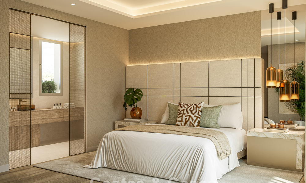 Luxueuse villa méditerranéenne moderne, entièrement rénovée, à vendre au cœur de Nueva Andalucia, Marbella 789048