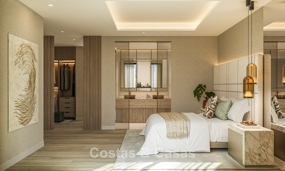 Luxueuse villa méditerranéenne moderne, entièrement rénovée, à vendre au cœur de Nueva Andalucia, Marbella 789049