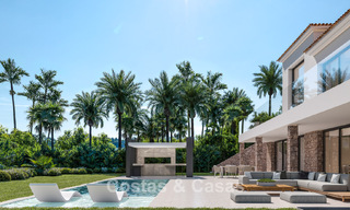 Luxueuse villa méditerranéenne moderne, entièrement rénovée, à vendre au cœur de Nueva Andalucia, Marbella 789052 