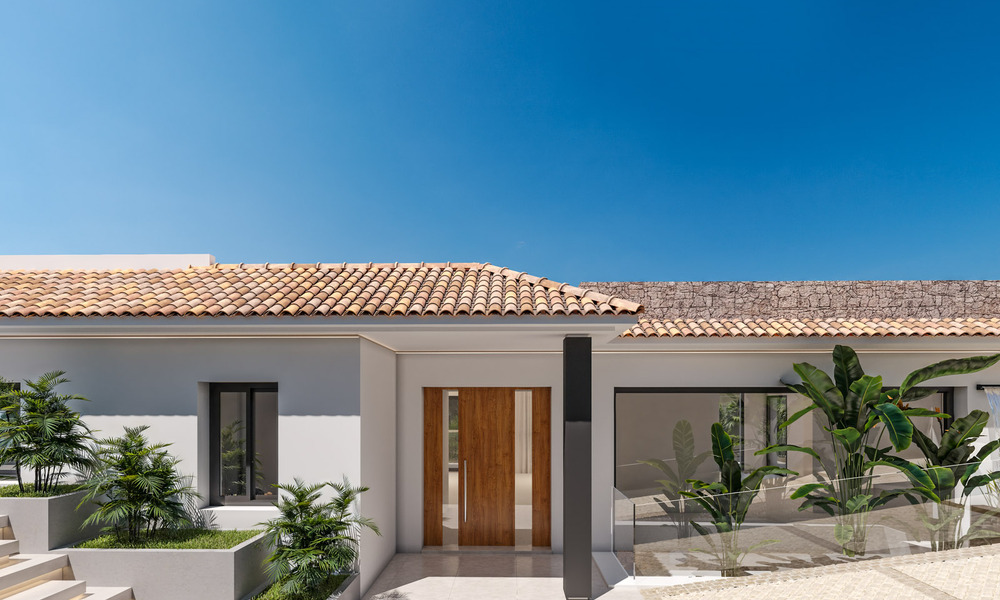 Luxueuse villa méditerranéenne moderne, entièrement rénovée, à vendre au cœur de Nueva Andalucia, Marbella 789054