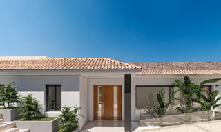 Luxueuse villa méditerranéenne moderne, entièrement rénovée, à vendre au cœur de Nueva Andalucia, Marbella 789054 
