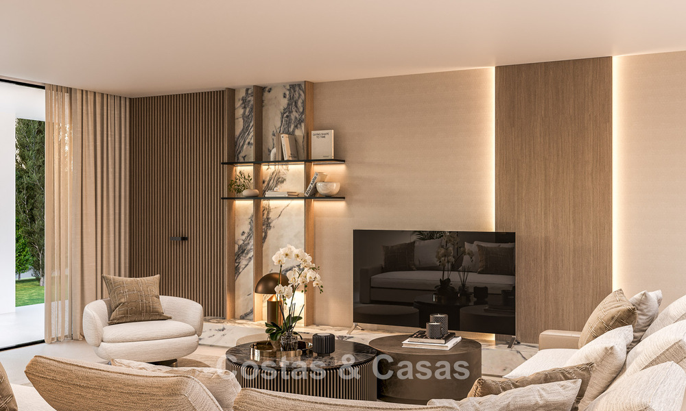 Luxueuse villa méditerranéenne moderne, entièrement rénovée, à vendre au cœur de Nueva Andalucia, Marbella 789061