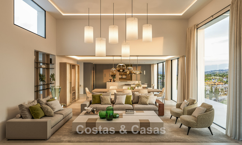 Luxueuse villa méditerranéenne moderne, entièrement rénovée, à vendre au cœur de Nueva Andalucia, Marbella 789065