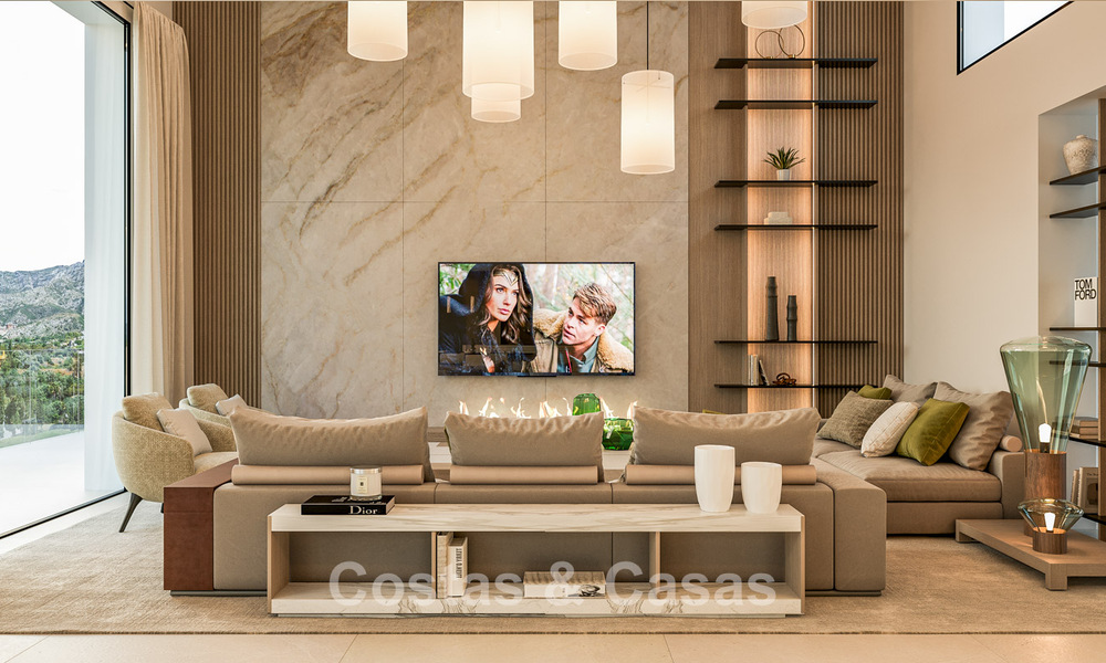 Luxueuse villa méditerranéenne moderne, entièrement rénovée, à vendre au cœur de Nueva Andalucia, Marbella 789066