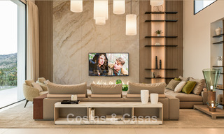 Luxueuse villa méditerranéenne moderne, entièrement rénovée, à vendre au cœur de Nueva Andalucia, Marbella 789066 