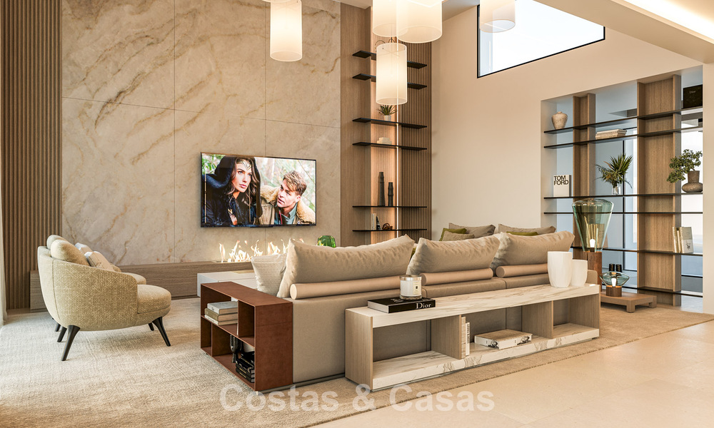 Luxueuse villa méditerranéenne moderne, entièrement rénovée, à vendre au cœur de Nueva Andalucia, Marbella 789067