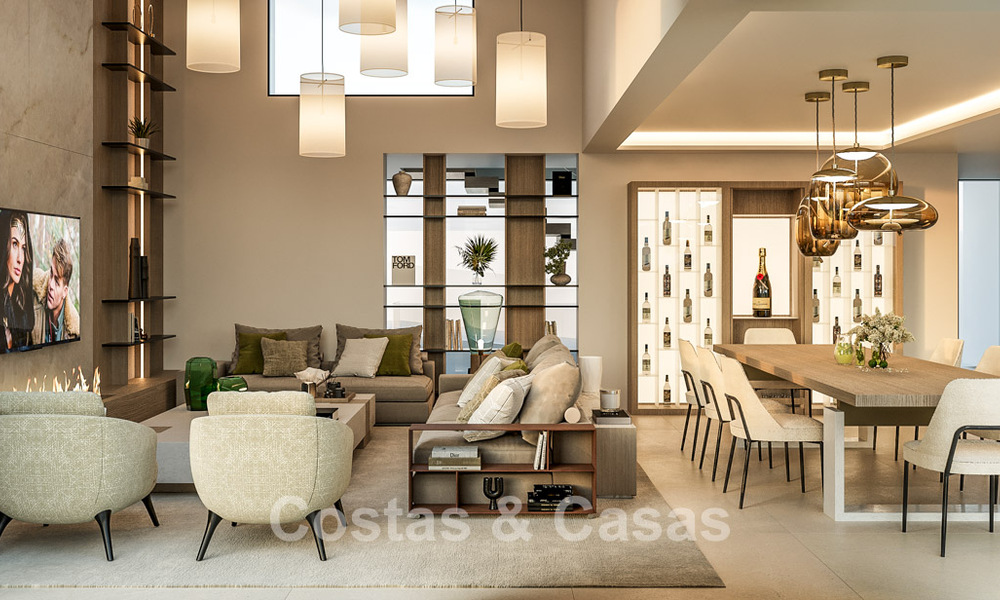 Luxueuse villa méditerranéenne moderne, entièrement rénovée, à vendre au cœur de Nueva Andalucia, Marbella 789070