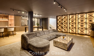 Magnifique villa d'architecte avec vue mer spectaculaire à vendre à Elviria, à l'est du centre de Marbella 789085 