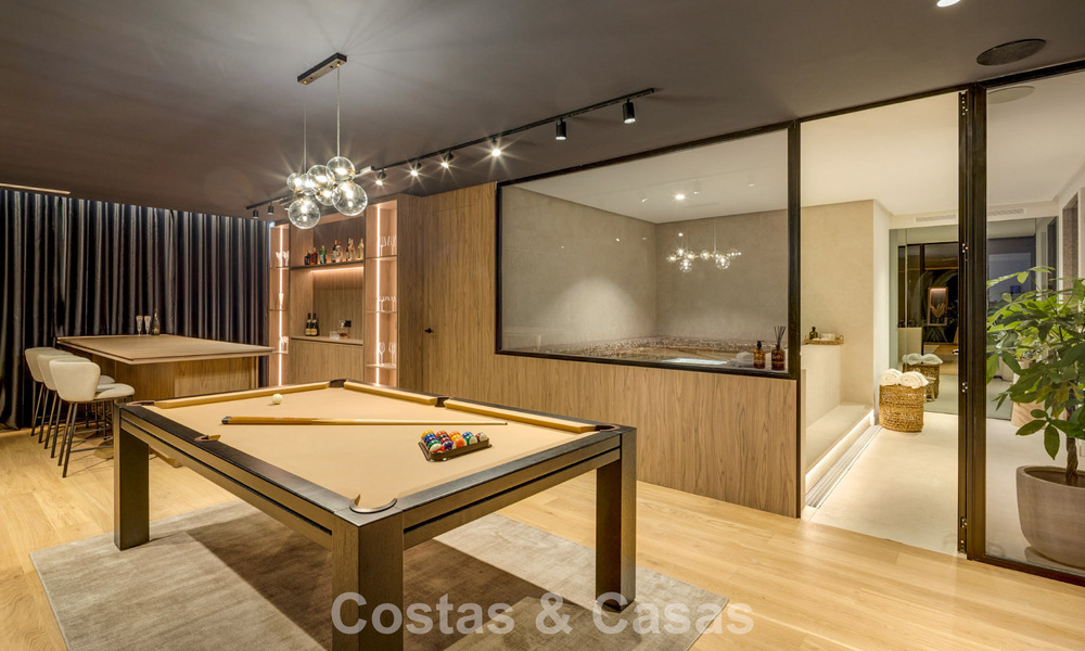 Magnifique villa d'architecte avec vue mer spectaculaire à vendre à Elviria, à l'est du centre de Marbella 789119