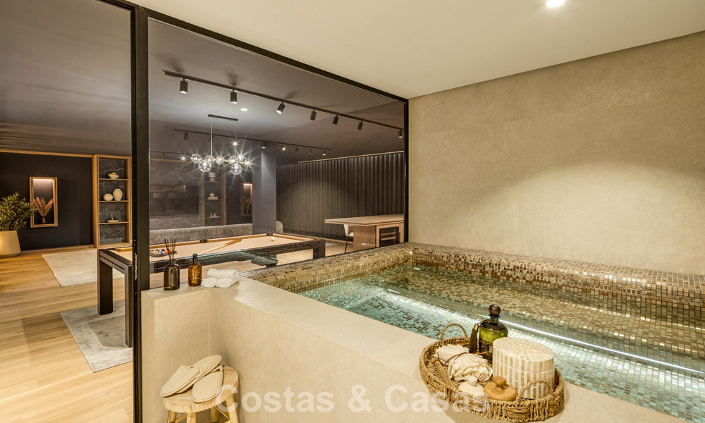 Magnifique villa d'architecte avec vue mer spectaculaire à vendre à Elviria, à l'est du centre de Marbella 789120