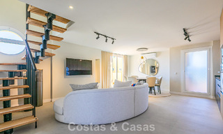 Penthouse avec vue sur la mer à vendre à distance de marche des commodités et de Puerto Banus à Nueva Andalucia, Marbella 789308 