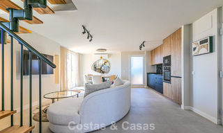 Penthouse avec vue sur la mer à vendre à distance de marche des commodités et de Puerto Banus à Nueva Andalucia, Marbella 789309 