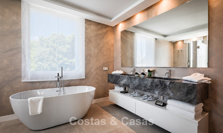 Villa de luxe prête à emménager, au design minimaliste, à vendre sur la New Golden Mile entre Marbella et Estepona 789691 