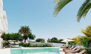 Appartements contemporains neufs à vendre en bordure du parcours de golf à Mijas, Costa del Sol 789301 