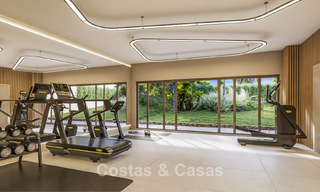 Appartements contemporains neufs à vendre en bordure du parcours de golf à Mijas, Costa del Sol 791142 