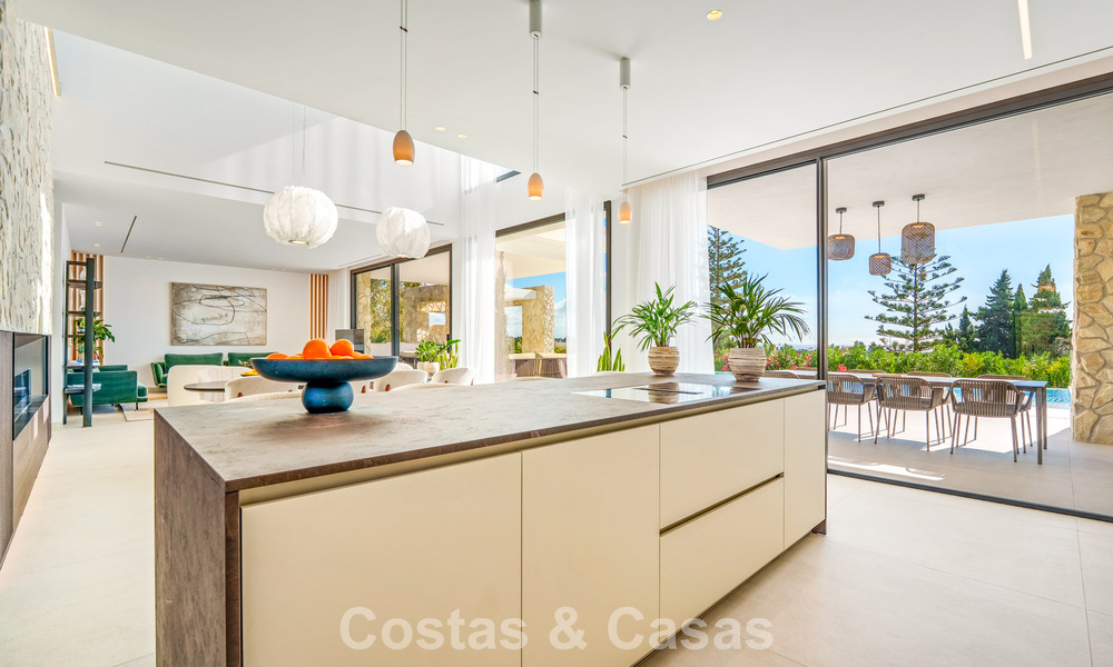 Villa de luxe contemporaine exclusive à vendre dans une communauté sécurisée à La Quinta, Benahavís - Marbella 789419