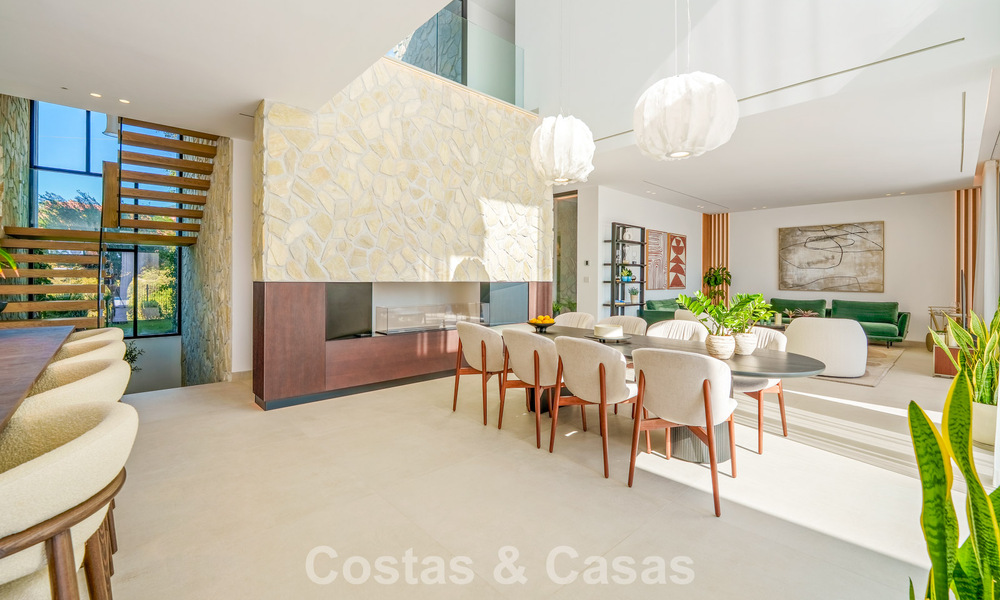 Villa de luxe contemporaine exclusive à vendre dans une communauté sécurisée à La Quinta, Benahavís - Marbella 789421