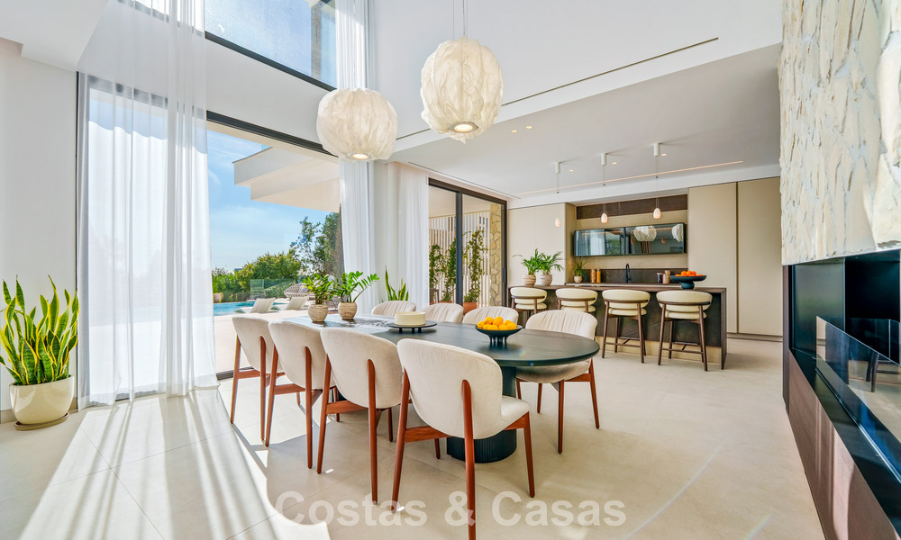 Villa de luxe contemporaine exclusive à vendre dans une communauté sécurisée à La Quinta, Benahavís - Marbella 789427