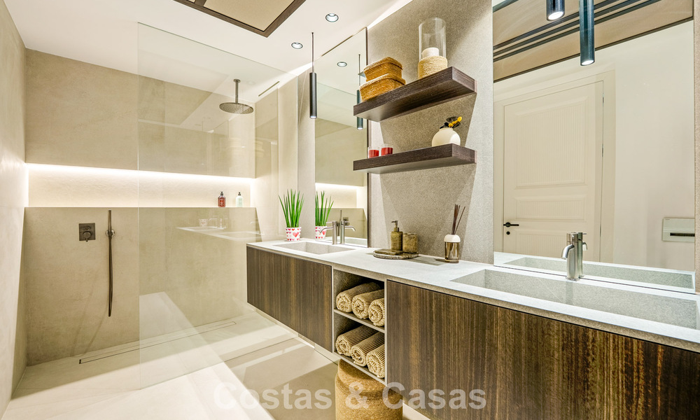 Villa de luxe contemporaine exclusive à vendre dans une communauté sécurisée à La Quinta, Benahavís - Marbella 789436