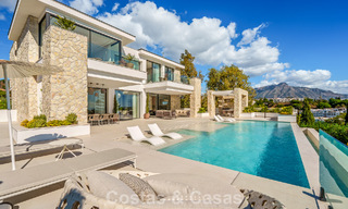 Villa de luxe contemporaine exclusive à vendre dans une communauté sécurisée à La Quinta, Benahavís - Marbella 789448 