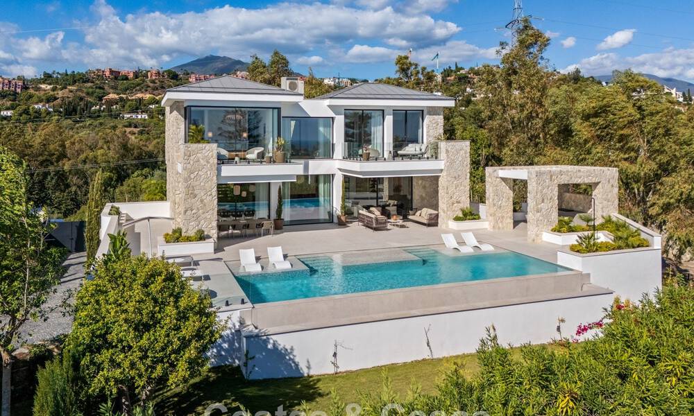 Villa de luxe contemporaine exclusive à vendre dans une communauté sécurisée à La Quinta, Benahavís - Marbella 789450
