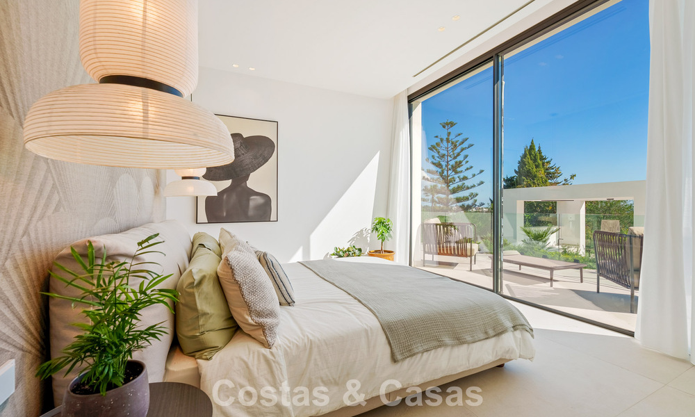 Villa de luxe moderne-méditerranéenne à vendre dans une communauté de premier plan à La Quinta, Benahavís - Marbella 789495