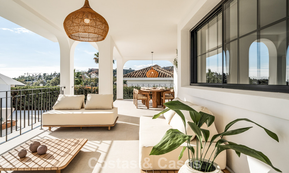 Villa moderne-méditerranéenne avec vue sur la mer à vendre dans un quartier privilégié de Nueva Andalucía, Marbella 789634