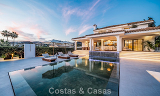 Villa moderne-méditerranéenne avec vue sur la mer à vendre dans un quartier privilégié de Nueva Andalucía, Marbella 789640 