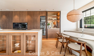 Villa moderne-méditerranéenne avec vue sur la mer à vendre dans un quartier privilégié de Nueva Andalucía, Marbella 789643 