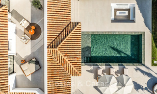 Villa moderne-méditerranéenne avec vue sur la mer à vendre dans un quartier privilégié de Nueva Andalucía, Marbella 789650 